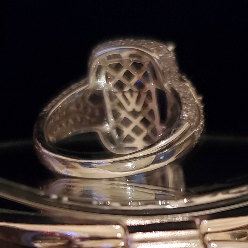 Charles Winston blue sapphire ring  gorgeous! - Picture 3 of 8